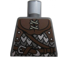 Torso LotR Rohan Soldier Mail Armor with Belt Pattern