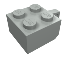 Hinge Brick 2 x 2 Locking with 1 Finger Vertical