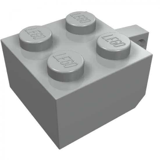 Hinge Brick 2 x 2 Locking with 1 Finger Vertical