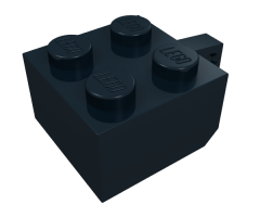 Hinge Brick 2 x 2 Locking with 1 Finger Vertical