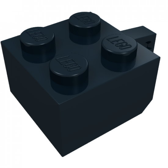 Hinge Brick 2 x 2 Locking with 1 Finger Vertical