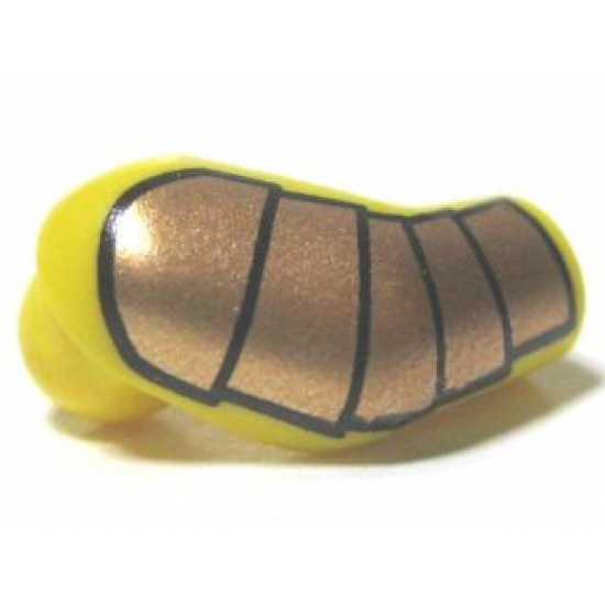 Arm, Right with Gold Armor Pattern