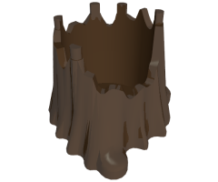 Plant, Tree 6 x 6 Hollow Stump