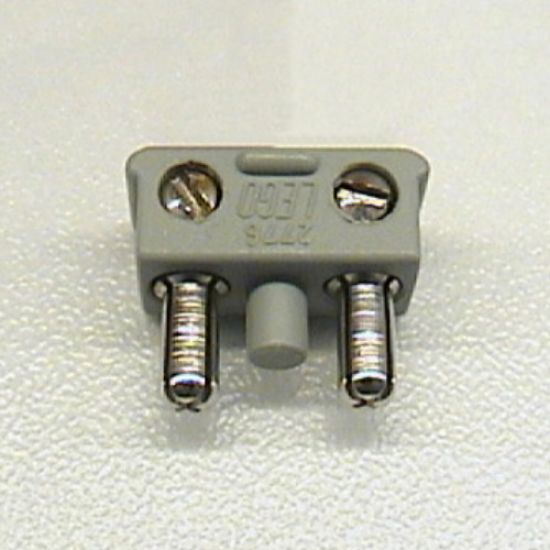 Electric, Connector, 2-Way Male Squared Narrow Short