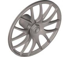 Wheel, Accessory Cover 7 Spoke V Shape - 36mm D.