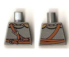 Torso Castle Kingdoms Chest Strap and Belt Front and Back Pattern