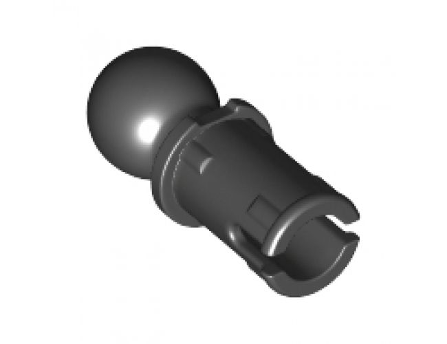 Technic, Pin with Friction Ridges Lengthwise and Tow Ball with Round Pin Hole