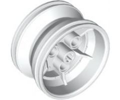 Wheel 43.2mm D. x 26mm Technic Racing Small, 3 Pin Holes