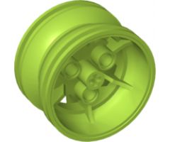 Wheel 43.2mm D. x 26mm Technic Racing Small, 3 Pin Holes