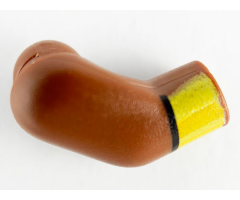 Arm, Right with Yellow and Bright Light Orange Cuffs Pattern