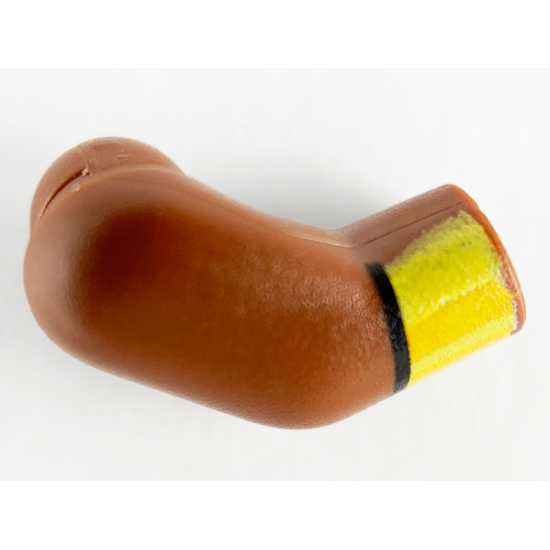 Arm, Right with Yellow and Bright Light Orange Cuffs Pattern