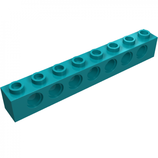 Technic, Brick 1 x 8 with Holes