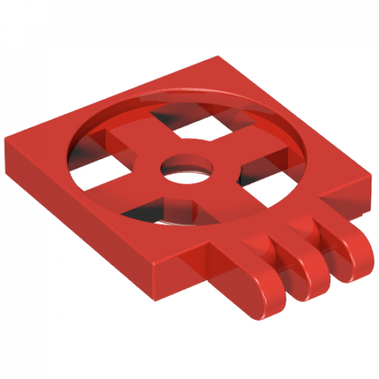 Turntable 2 x 2 Plate with Hinge, Base