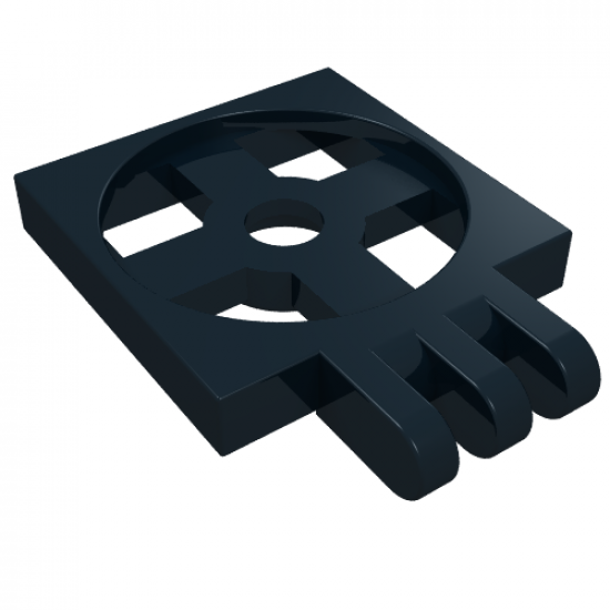 Turntable 2 x 2 Plate with Hinge, Base