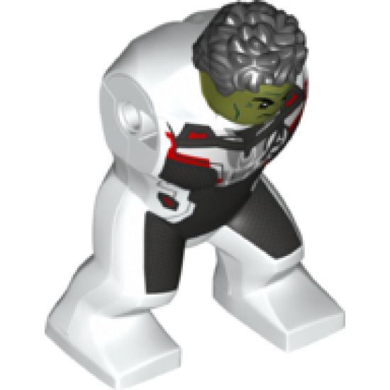 Body Giant, Hulk with White Avengers Jumpsuit Pattern