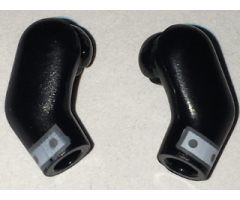 Arm, (Matching Left and Right) Pair with White Cuffs Pattern