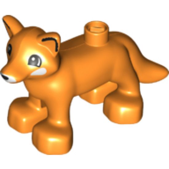 Duplo, Animal Fox with White Muzzle Pattern
