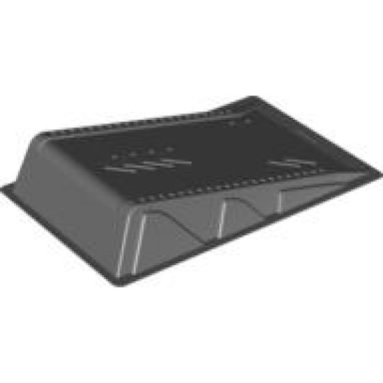 Baseplate, Raised Ramp 9 x 15 x 2 (Racers)