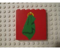 Brick 1 x 6 x 5 with Towel Pattern (Sticker) - Set 230-1