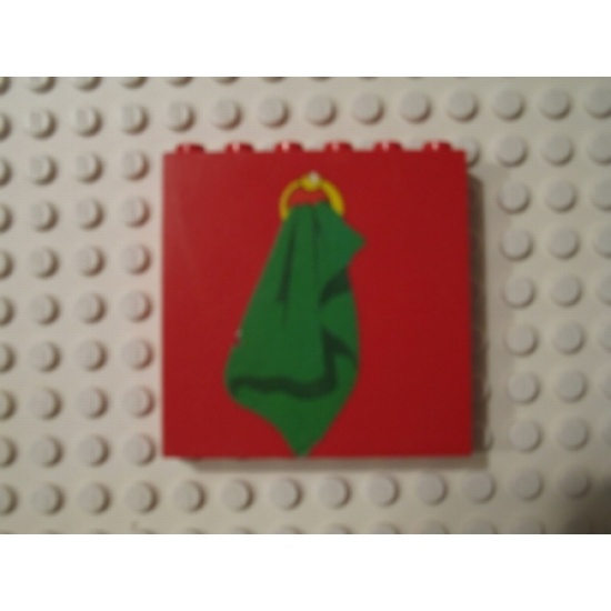 Brick 1 x 6 x 5 with Towel Pattern (Sticker) - Set 230-1