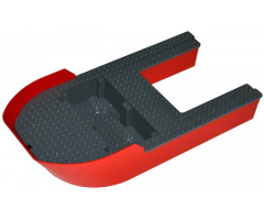 Boat Hull Giant Bow 40 x 20 x 7, Base with Dark Bluish Gray Boat, Hull Giant Bow 40 x 20 x 7, Top (18913 / 18912)