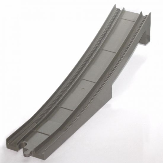 Duplo, Train Track Bridge End Section with Large Bottom Support