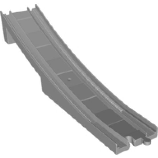 Duplo, Train Track Bridge End Section with Large Bottom Support