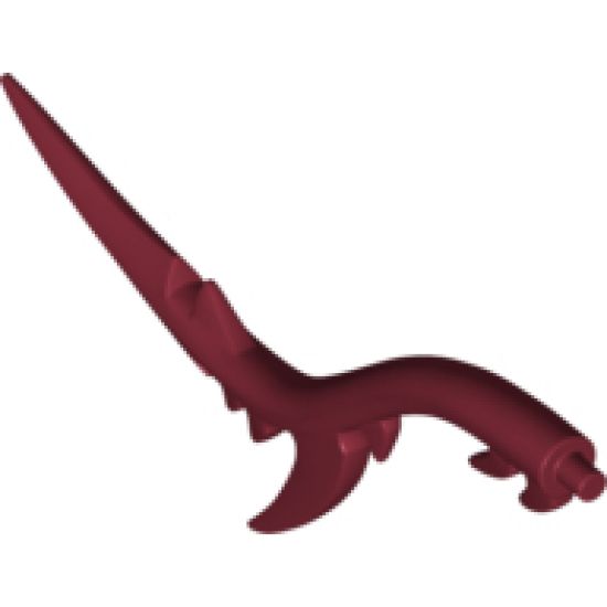 Animal, Body Part Dragon Tail Long Curved with Spikes and Barbs