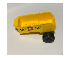 Duplo, Vehicle Dump Truck with 12 studs and Hitch and Lego Logo Pattern