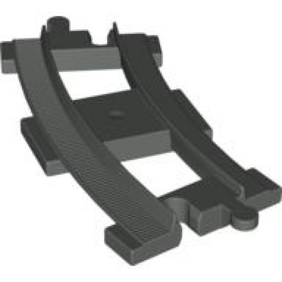 Duplo, Train Track Curved (short)