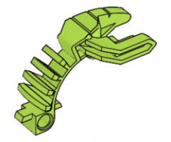 Bionicle Tohunga Disk Thrower Arm