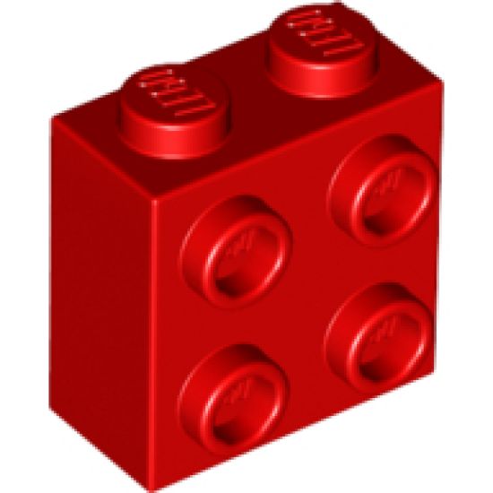 Brick, Modified 1 x 2 x 1 2/3 with Studs on 1 Side