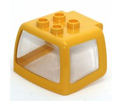Duplo, Vehicle Cabin Truck Enclosed with Trans-Clear Windows