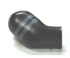 Arm, Right with 2 Dark Bluish Gray Stripes Pattern