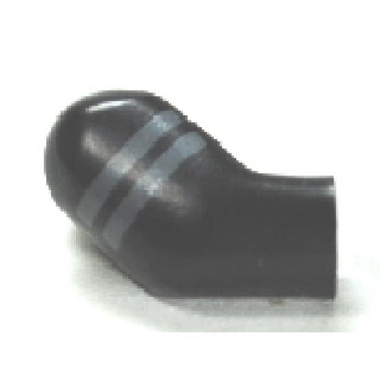 Arm, Right with 2 Dark Bluish Gray Stripes Pattern