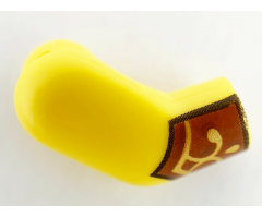 Arm, Right with Reddish Brown and Gold Cuffs Pattern