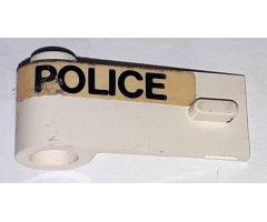Door 1 x 3 x 1 Left with Wide 'POLICE' Pattern (Sticker) - Set 621
