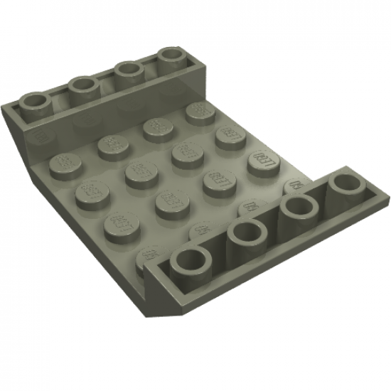 Slope, Inverted 45 6 x 4 Double with 4 x 4 Cutout