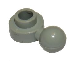 Plate, Round 1 x 1 with Tow Ball with Hexagon Shaped Hole (Maxifigure Hand)