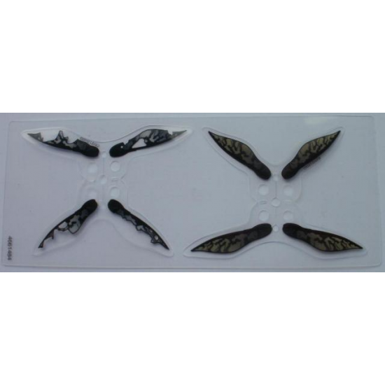 Plastic Wings Double with SW Geonosian Pattern, Sheet of 2, Different Double Wings