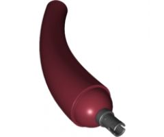 Animal, Body Part Dinosaur Tail / Neck Base Section with Black Technic Pin