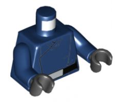 Torso SW First Order Officer Male Pattern 2 / Dark Blue Arms / Black Hands