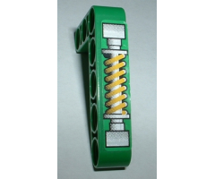 Technic, Liftarm 3 x 5 L-Shape Thick with Shock Absorber Pattern (Sticker) - Set 8241