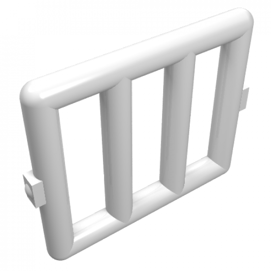 Bar 1 x 4 x 3 Window Grille