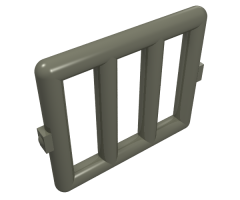 Bar 1 x 4 x 3 Window Grille