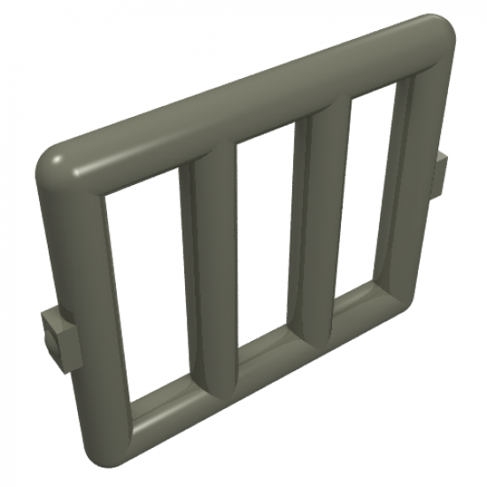 Bar 1 x 4 x 3 Window Grille
