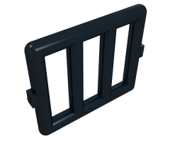 Bar 1 x 4 x 3 Window Grille
