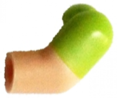 Arm, Left with Lime Short Sleeve Pattern
