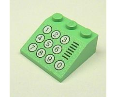 Slope 33 3 x 3 with 10 Buttons Pattern