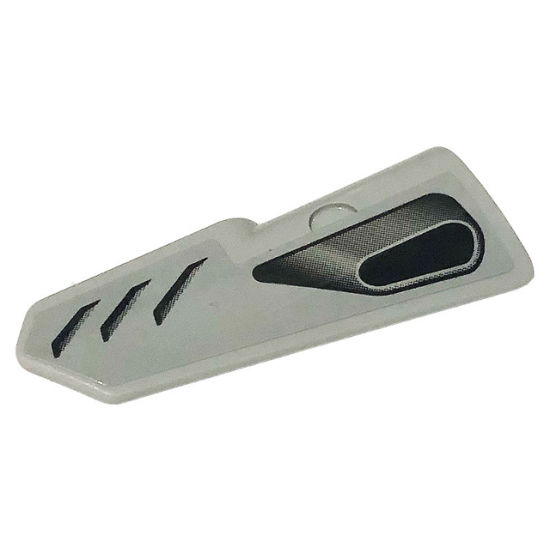 Technic, Panel Fairing #22 Very Small Smooth, Side A with Air Intake Pattern (Sticker) - Set 42107